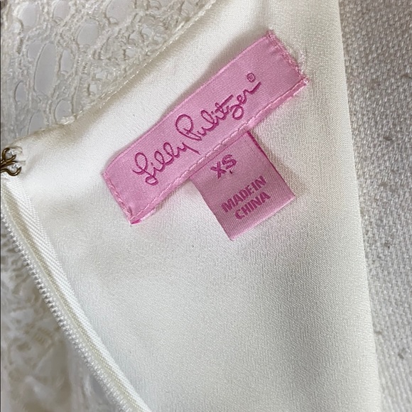 Nwot Lilly Pulitzer Colette Tunic lace white dress - Picture 11 of 11
